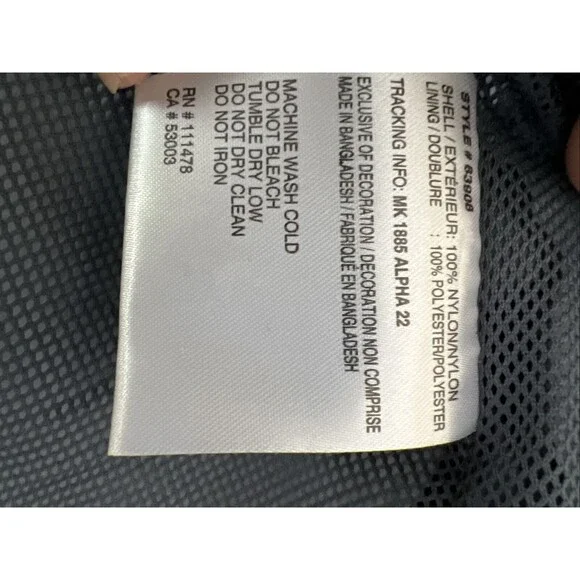 Arctix Kids Stream Rain Jacket Windbreaker HoodedWater Weatherproof Unisex Grey - Picture 10 of 16